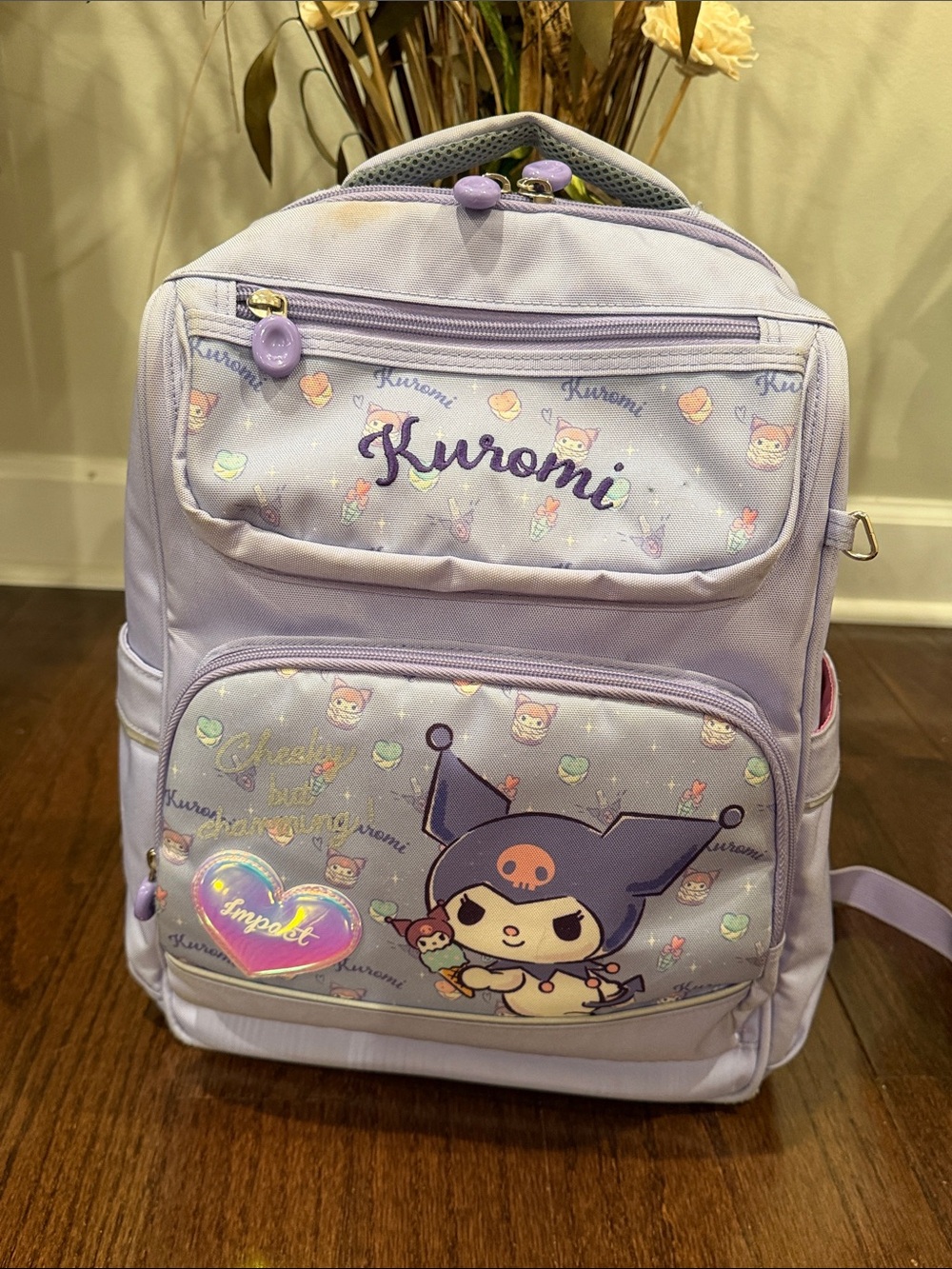 Impact Kids Lavender Kuromi Character Backpack